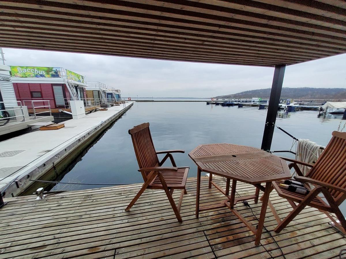 Hotel Hausboot Geiselruh Braunsbedra Exterior foto