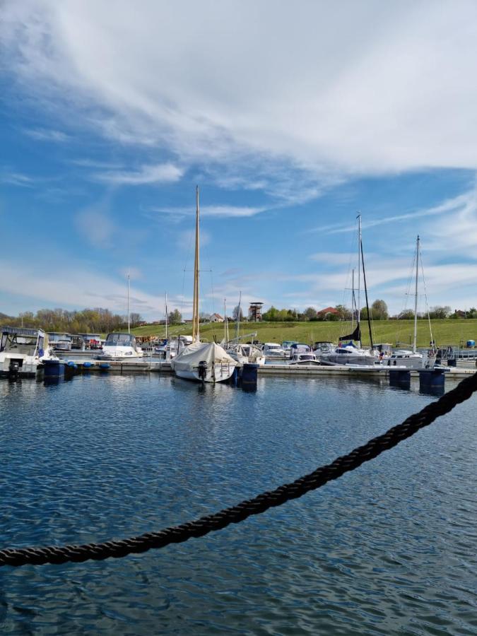 Hotel Hausboot Geiselruh Braunsbedra Exterior foto